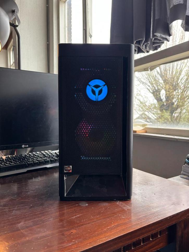 Lenovo Legion T5 26AMR5 Gaming PC - Ryzen 7, RTX 3070, Computers en Software, Desktop Pc's, Gebruikt, 3 tot 4 Ghz, SSD, 8 GB, Met videokaart