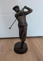 Golfer brons, Antiek en Kunst, Antiek | Koper en Brons, Ophalen of Verzenden