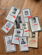 10X duitse ww2 bidprentjes 1943 / deathcards / Sterbebild -3, Ophalen of Verzenden, Bidprentje