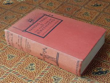 Famous trials of Birkenhead mooi oud boek uit Engeland.