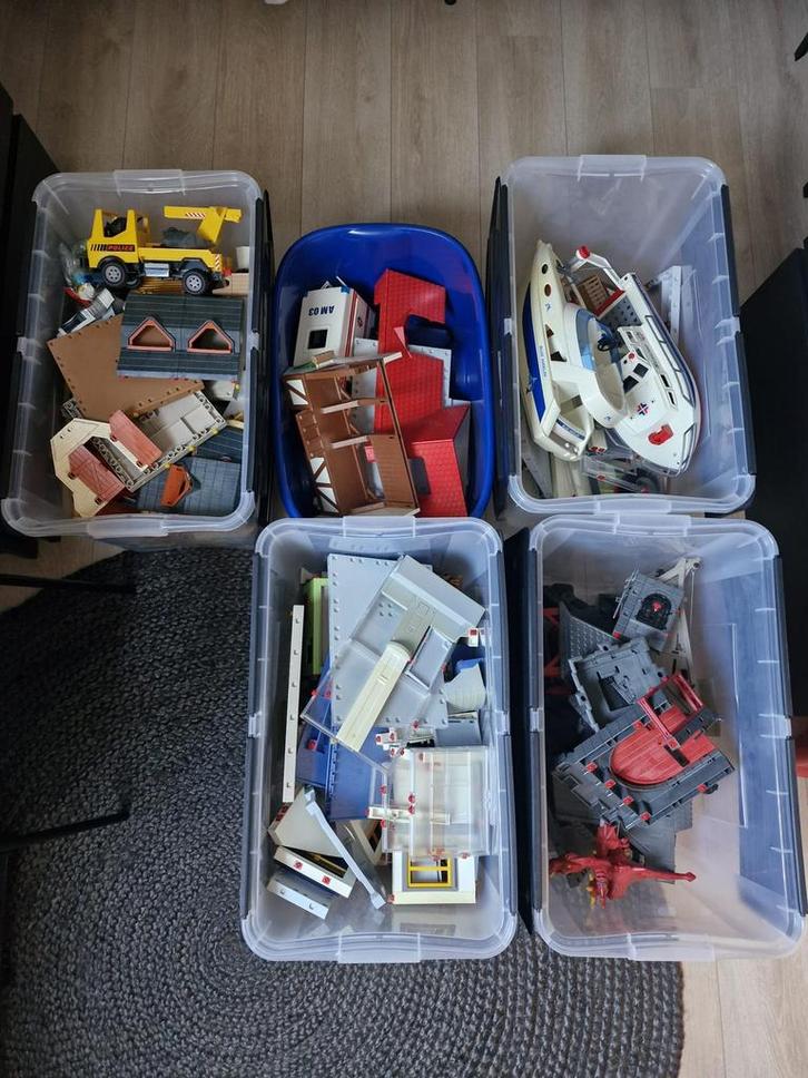Complete playmobil verzameling - zie omschrijving, Kinderen en Baby's, Speelgoed | Playmobil, Zo goed als nieuw, Ophalen