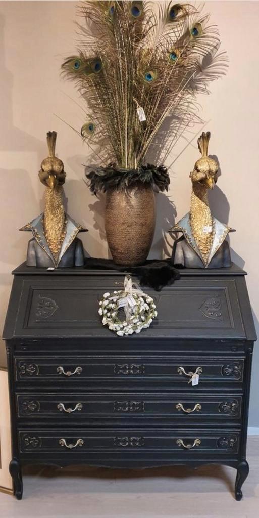 Queen Ann Secretair, Huis en Inrichting, Kasten | Secretaires, Zo goed als nieuw, Ophalen