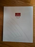 Rover 200 serie brochure, Ophalen of Verzenden, Zo goed als nieuw