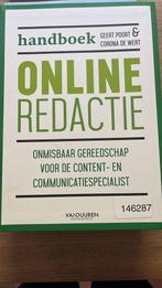Handboek Online redactie - Geert Poort /Corana de Wert, Ophalen of Verzenden, Zo goed als nieuw, E-commerce en Internet, Diverse auteurs