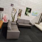 *Nieuwstaat | Musterring | Echt leder | Bank | Bankstel, Modern design lux set leer bank bankstel sofa couch, 150 tot 200 cm, Zo goed als nieuw