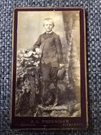 CDV, Jongen, A.L. Preuniger, Vlissingen, Carte de Visite, Verzamelen, Foto's en Prenten, Gebruikt, Foto, Ophalen of Verzenden