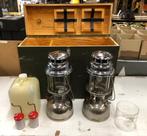 Optimus 1550 G, 2 stuks in in kist, set 2, Antiek en Kunst, Antiek | Lampen, Ophalen of Verzenden