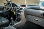 Peugeot 206 1.6-16V Quiksilver| Nap| Cruise| Airco| Apk 6-26, Voorwielaandrijving, Gebruikt, Bedrijf, Handgeschakeld
