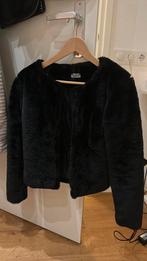 Zwart bont vestje, Ophalen, Zwart, Zo goed als nieuw, Jasje