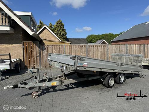 Hapert multitransporter kantel aanhanger 450x200 3500KG, Auto diversen, Aanhangers en Bagagewagens, Gebruikt
