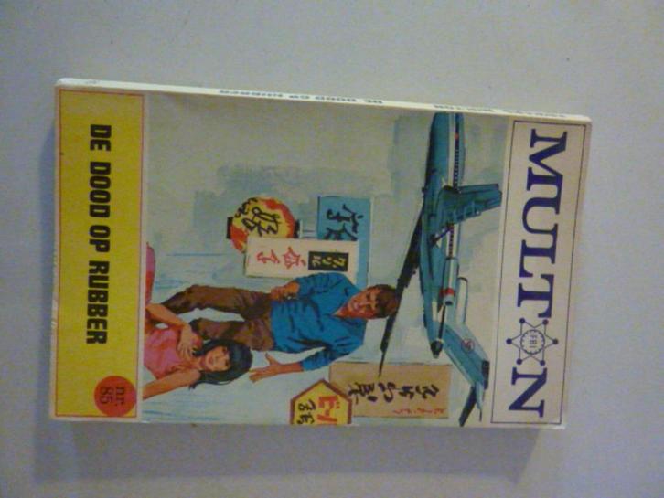 Edward Multon - De dood op rubber, Boeken, Overige Boeken, Gelezen, Verzenden
