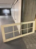 Gratis!  houten binnendeur, stomp, met facet geslepen glas, Ophalen, Gebruikt, 80 tot 100 cm, Binnendeur