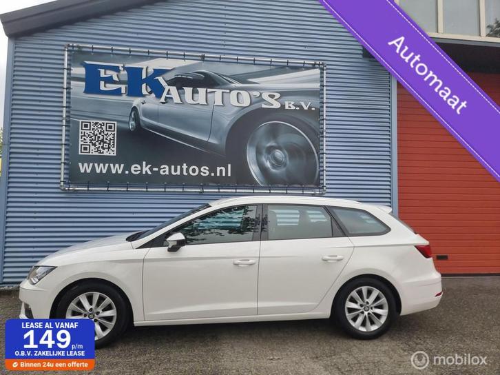 Seat Leon ST 1.0 EcoTSI 116pk Style DSG-7. Keurig !, Auto's, Seat, Bedrijf, Te koop, Leon, ABS, Airconditioning, Bluetooth, Centrale vergrendeling