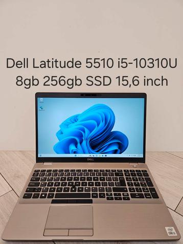 Zeer netjes: Dell Latitude 5510 i5-10310U 8gb 256gb SSD beschikbaar voor biedingen