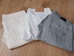 3 spijkerbroeken 3/4 maat 38, Kleding | Dames, Spijkerbroeken en Jeans, Ophalen of Verzenden, Zo goed als nieuw, Wit, W30 - W32 (confectie 38/40)