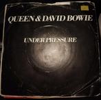 Singel: Queen & David Bowie - Under pressure, Cd's en Dvd's, Vinyl Singles, Gebruikt, 7 inch, Single, Ophalen of Verzenden