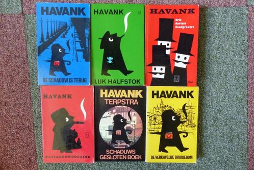 9x Havank bruine beertjes, Boeken, Detectives, Zo goed als nieuw, Ophalen of Verzenden