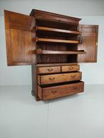 Antieke Linnenkast Berners street van Howard & Son 19e eeuws, Ophalen