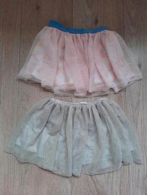 H&M Grijze Grijs Beige Tule Rok Maat 86-92, Kinderen en Baby's, Babykleding | Maat 86, Zo goed als nieuw, Meisje, Jurkje of Rokje