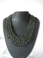 Bijzondere ketting, kleine kraaltjes mooi!, Sieraden, Tassen en Uiterlijk, Kettingen, Ophalen of Verzenden, Zo goed als nieuw