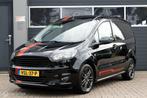 Ford Transit Sport Courier BENZINE WERKPLAATSINRICHTING ZWAA, Auto's, Voorwielaandrijving, Euro 6, Zwart, 1208 kg