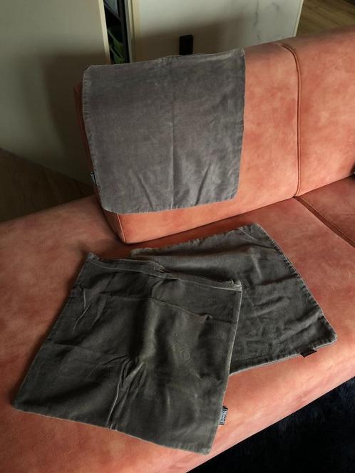 3 hoezen voor sierkussens | decoratieve kussens, Huis en Inrichting, Woonaccessoires | Kussens, Grijs, Vierkant, Ophalen of Verzenden