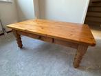 Massief houten salontafel - 120x75x45 cm, Ophalen, Gebruikt, 100 tot 150 cm, Tot twee personen