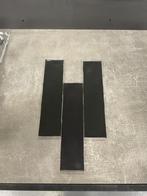 Wandtegels mat zwarte 7,5 x 30 cm, Ophalen