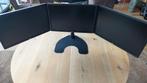 Ergotech Triple Monitor Desk Steun + 3x Dell 24" Schermen, Computers en Software, Monitoren, Ophalen, IPS, In hoogte verstelbaar