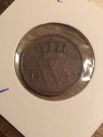 1827B 1 Cent Koning Willem I, Ophalen of Verzenden, Koning Willem I, 1 cent, Losse munt