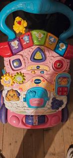 Vtech loopwagen roze, Ophalen of Verzenden, Gebruikt, 6 maanden tot 2 jaar