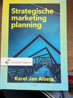 Strategische Marketing Planning - Karel Jan Alsem, Boeken, Studieboeken en Cursussen, Ophalen of Verzenden, Gamma, Zo goed als nieuw