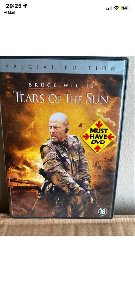 Tears of the Sun - Bruce Willis DVD, Cd's en Dvd's, Dvd's | Actie, Zo goed als nieuw, Actie, Boxset, Vanaf 16 jaar, Ophalen of Verzenden
