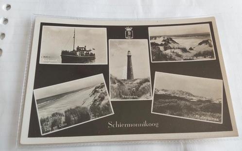 Mooie vijfluiks fotokaart uit Schiermonnikoog uit 1954, Verzamelen, Ansichtkaarten | Nederland, Gelopen, Waddeneilanden, 1940 tot 1960