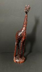 Grote Afrikaans uit Hout Gesneden Giraffe, Antiek en Kunst, Kunst | Beelden en Houtsnijwerken, Ophalen of Verzenden