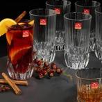 RCR Adagio Longdrinkglazen - Set van 6, Huis en Inrichting, Keuken | Servies, Glas of Glazen, Nieuw, Ophalen of Verzenden, Glas