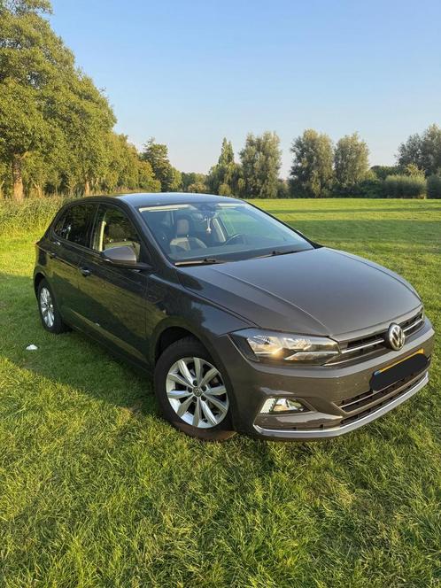 Volkswagen Polo 1.0 TSI 95pk 2019 APARTE KLEUR PELSGRIJS, Auto's, Volkswagen, Bedrijf, Polo, ABS, Adaptieve lichten, Adaptive Cruise Control