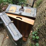 metalen Kist/koffer verscheept naar en van Indonesie, Ophalen, Gebruikt, 50 tot 100 cm, Metaal