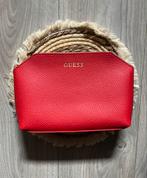 Rode Guess Toilettas/Make-up Tas, Sieraden, Tassen en Uiterlijk, Toilettassen, Ophalen of Verzenden, Zo goed als nieuw, Rood
