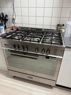 Groot fornuis met oven goed onderhouden, Witgoed en Apparatuur, Fornuizen, Gebruikt, 60 cm of meer, Ophalen of Verzenden, Gas