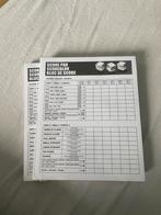 Yahtzee score blok 2x, Spelcomputers en Games, 3 spelers of meer, Ophalen of Verzenden, Nieuw, Vanaf 7 jaar