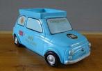 Fiat 500 Majani modelauto babyblauw zeldzaam, Ophalen of Verzenden, Zo goed als nieuw, Auto's