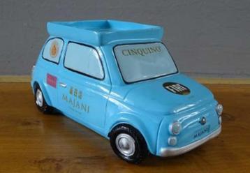 Fiat 500 Majani modelauto babyblauw zeldzaam beschikbaar voor biedingen