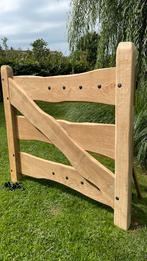 Eikenhouten hekje, looppoortje tuinhekje, incl, beslag, Ophalen, Nieuw, Hout, Tuinhek