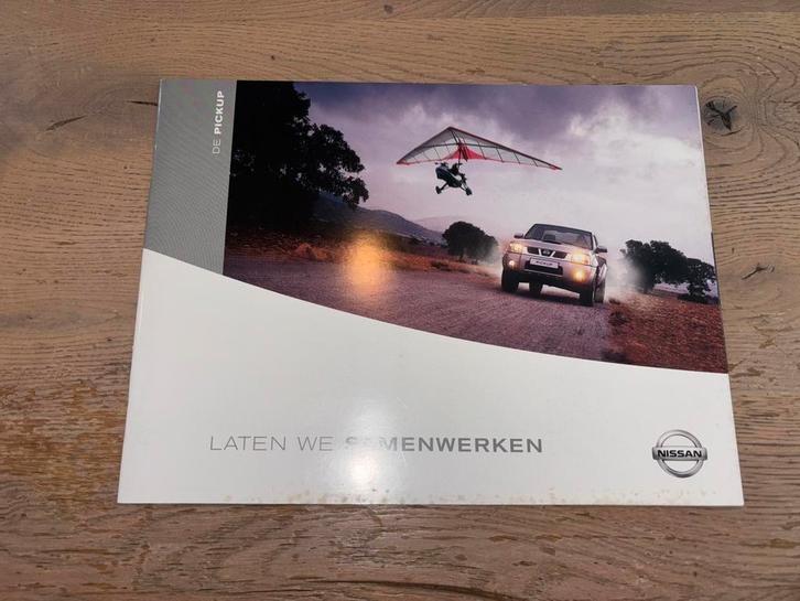 Folder Nissan Pickup 2002, Boeken, Auto's | Folders en Tijdschriften, Zo goed als nieuw, Nissan, Ophalen of Verzenden