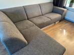Nette grijze hoekbank /loungebank, Ophalen, Gebruikt, Stof, Modern