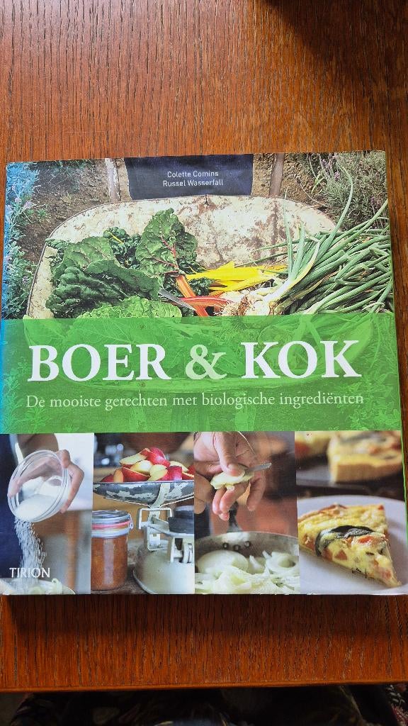 Boer en kok, Boeken, Hoofdgerechten, Verzenden, Colette Comins en Russel Wasserfall, Zo goed als nieuw
