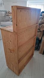 Houten vakkenkastje, Huis en Inrichting, Ophalen, Met plank(en), Minder dan 50 cm, Gebruikt