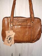 Hillburry leren tas leer NIEUW Hill Burry cognac, Sieraden, Tassen en Uiterlijk, Tassen | Damestassen, Ophalen of Verzenden, Nieuw