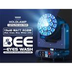 DJLicht 19x40 movinghead BeeEye RGBW Zoom, Muziek en Instrumenten, Ophalen of Verzenden, Nieuw, Licht, Kleur